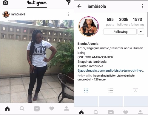 Big Brother Naija 1st Runner Up, Bisola Hits 300k ... Big Brother Naija 1st Runner Up, Bisola Hits 300k ... - 496 x 387 png 245kB