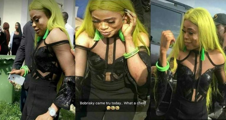 Image result for Bobrisky’s real look exposed in unedited photos as he steps out for an event